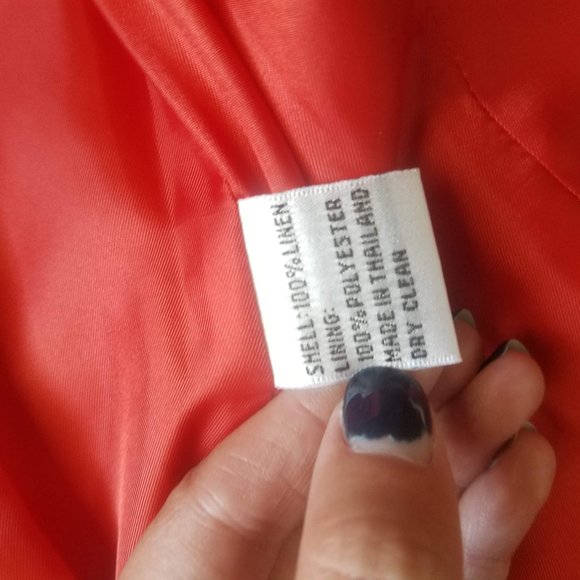 Talbots Petite Red Blazer - Picture 4 of 4